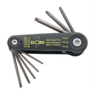 Elora - 162S-KKTTX - Stiftsleutelset Torx TR, 8-dlg