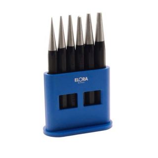 Elora - 264KS - Pendrijver 2,3,4,5,6mm + centerpons 6-dlg