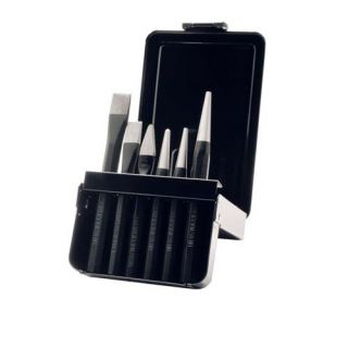 Elora - 266K - Beitelset in metalen houder 6-dlg