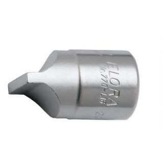 Elora - 770-L16 - 1/2" Dop sleufschroevendraaier 24x4,0mm