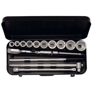 Elora - 771-S10 KM - 3/4" Doppenset 6-kant, 16-dlg