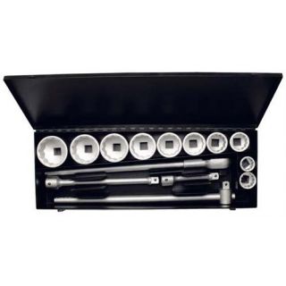 Elora - 780-10A - 1" Doppenset 12-kant, 14-dlg