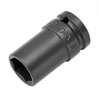 Elora - 790DW-17 - 1/2" Lange impact dop 6-kant dun, 17mm