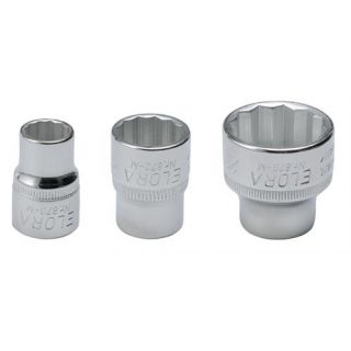 Elora - 870-A 3/4 - 3/8" Dop 12-kant 3/4"