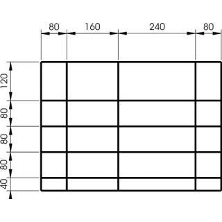 Elora - 1210-ET 7 - Ladeverdelers voor BUDDY, 7-dlg