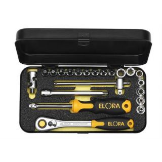Elora - 1430-TTXEU - 1/4" Doppenset Torx TTX + TXE, 21-dlg