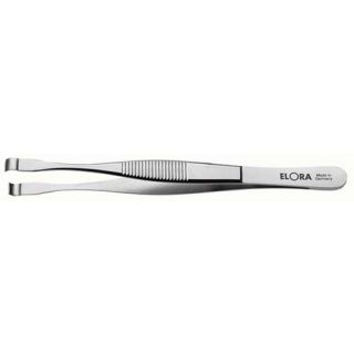 Elora - 5110-ST - RVS Pincet met holle rechte bek, 145mm