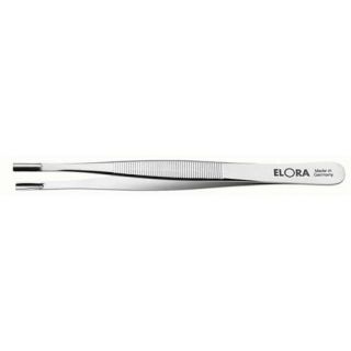 Elora - 5210-ST - RVS Pincet met holle bek, 120mm