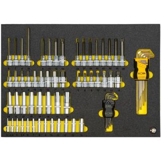 Elora - OMS-52 - 1/4" + 1/2" Doppenset in OMS module