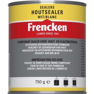 Frencken - Houtsealer wit, 750gr.