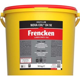 Frencken - Nova Col D4 1K houtlijm, 10Kg.