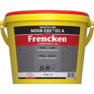Frencken - Houtlijm NovaCol D2 A, 5Kg.
