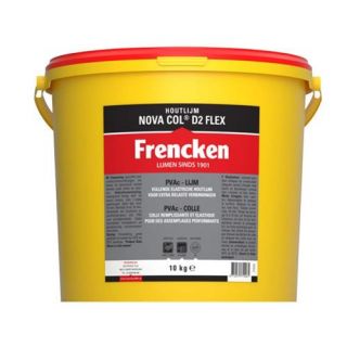 Frencken - Houtlijm NovaCol D2 Flex, 10Kg.