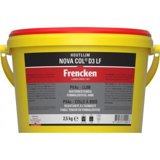Frencken - Houtlijm NovaCol D3 LF, 2,5Kg.