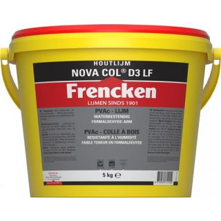 Frencken - Houtlijm NovaCol D3 LF, 5Kg.
