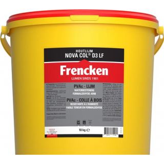 Frencken - Houtlijm NovaCol D3 LF, 10Kg.