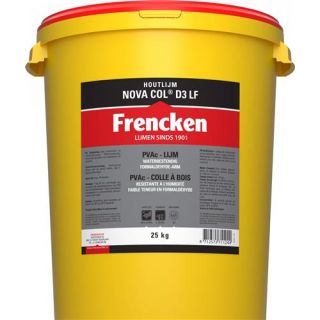 Frencken - Houtlijm NovaCol D3 LF, 25Kg.