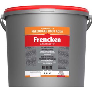 Frencken - Kneedbaar hout Aqua zwart 9,5Ltr.