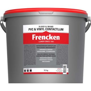 Frencken - Contactlijm PVC & Vinyl, 15Kg.