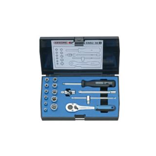 Gedore - 1/4" Dopsleutelset 16-dlg. 4-13mm