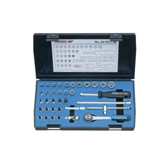 Gedore - 1/4" Dopsleutelset 36-dlg.