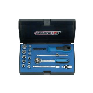 Gedore - 1/4" Dopsleutelset 17-dlg. UD
