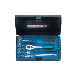 Gedore - 1/4" Dopsleutelset 40-dlg. UD