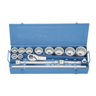 Gedore - 1" Dopsleutelset 15-dlg. UD 36-80mm