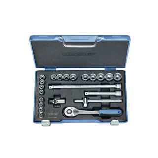 Gedore - 3/8" Dopsleutelset, 22-dlg.