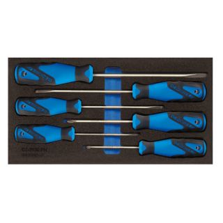 Gedore - Schroevendraaierset sleuf/Phillips, 6-delig