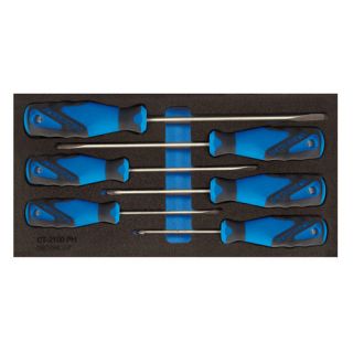 Gedore - Schroevendraaierset sleuf/Pozidriv, 6-delig