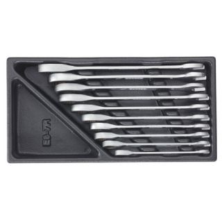 Gedore - Steek/ringratel sleutelset, 10-delig