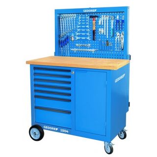 Gedore - Mob. werkbank + achterw.