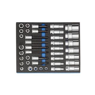 Gedore - 1/2" Dopsleutelset 40-dlg