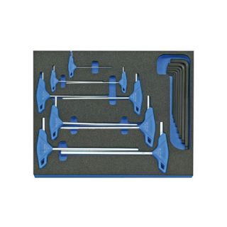 Gedore - Stiftsleutelset met T-greep, 17-dlg