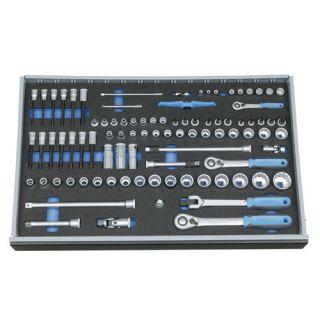 Gedore - 1/4"-3/8"-1/2" Dopsleutelset 91-dlg