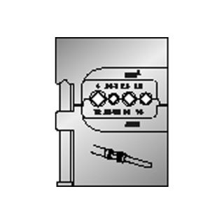 Gedore - Krimpbek tbv zware kabelverbinders 1,5-4mm