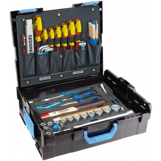 Gedore - Sortimo L-BOXX 136 + set voor werklieden, 58-dlg
