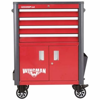 Gedore Red - Gereedschapwagen WINGMAN, 4 laden
