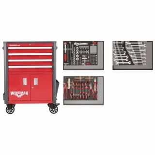 Gedore Red - Gereedschapswagen WINGMAN + set 129-dlg.