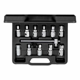 Gedore Red - 3/8" Oliefilter service set, 12-dlg