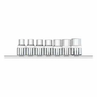 Gedore Red - 1/2" Doppenset Torx-E op rail, 7-dlg