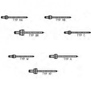 Gesipa - Klemprofiel blindklinknagel AL/ST 3,0x5mm HB