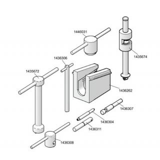 Gesipa - Set montagegereedschap compleet