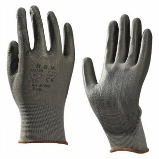 Glove on - Black touch handschoen PU - Maat M