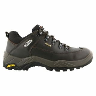Grisport - Brenta Low wandelschoen donkerbruin, maat 44