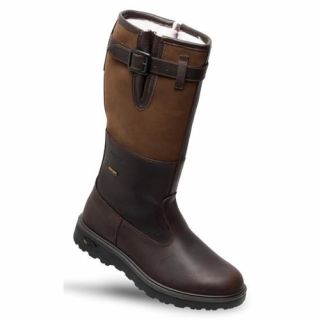 Grisport - Dameslaars Highland Hoog bruin, maat 42