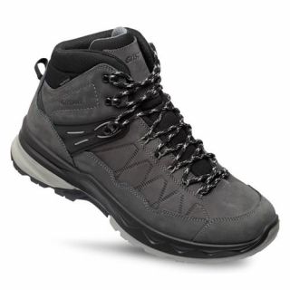 Grisport - Tampa Mid Premium wandelschoen antraciet, maat 36