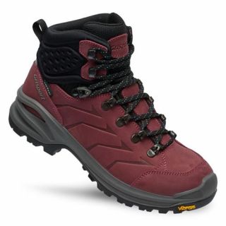 Grisport - Terrain Mid wandelschoen burgundy, maat 36