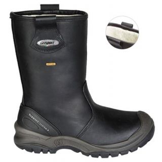 Grisport - S3 veiligheidslaars 72401C gevoerd zwart, maat 39